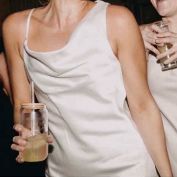 Halston Women’s Satin Slip Gown - Size 10 - Picture 9 of 11